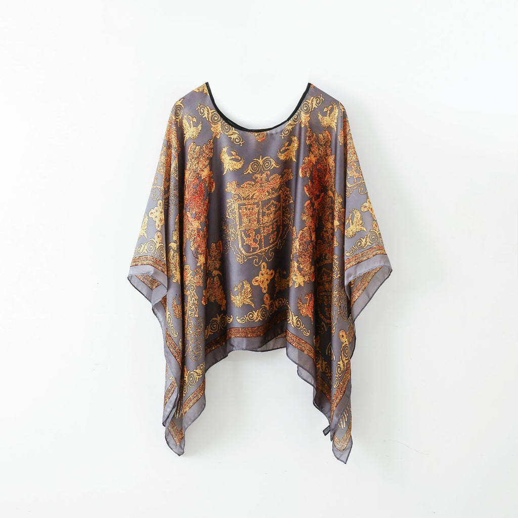 Pullover Shawl Outerwear Cover-up Multifunctional Scarf