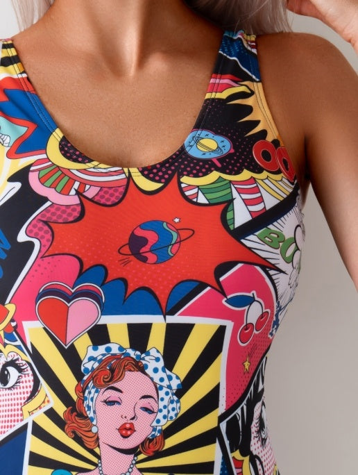Women's One-piece Casual Swimsuit